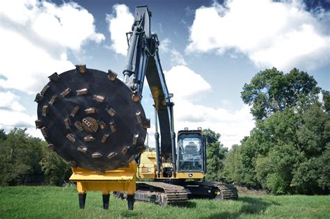 mini excavator tree grinder disk|best mini excavator mulcher.